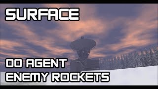 GoldenEye 007 N64  Surface 00 Agent Enemy Rockets [upl. by Tybald194]