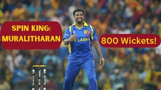 Muttiah Muralitharan The Greatest Spin Bowler in Cricket History [upl. by Aznofla]