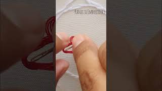 How to embroider drizzle stitch diyembroidery embroiderystitch creativeembroidery [upl. by Daisey652]