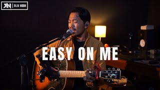 EASY ON ME  ADELE LYRICS ROLIN NABABAN COVER [upl. by Wolfson]