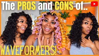 How To Use WAVEFORMERS On Natural Hair  This TECHNIQUE is GOLDEN [upl. by Anahir591]