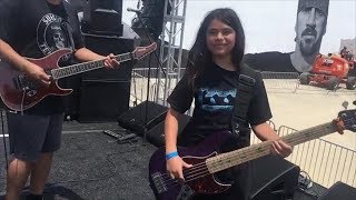 Metallicas Rob Trujillo’s 12YearOld Son Tye Jamming W Dave Lombardo SUICIDAL TENDENCIES [upl. by Boone795]