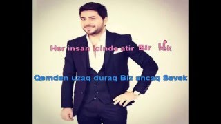 Elcin Ceferov  Mene Onu Cagirin Gelsin KARAOKE [upl. by Bendite89]