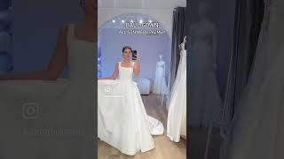 weddingdress silhouettes 💜 columbus columbusohio bridetobe weddingdresses wedding bride wed [upl. by Ahseram]