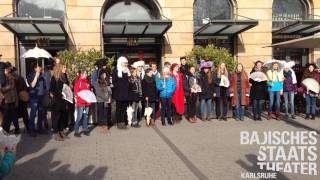 INTERNATIONALE HÄNDELFESTSPIELE 2015 Flashmob [upl. by Stalder]