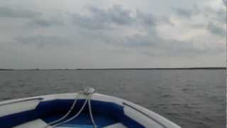 BOAT EXCEL 18 FOOT BOWRIDER 90 EVINRUDE  ABOUT 50 MPH [upl. by Nnylimaj]