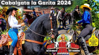 Cabalgata la Garita ¡¡Lo bueno se nota Festejo a san Judas Tadeo 2024 [upl. by Rapsag]