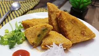 আম ছাড়াই আমের স্বাদের পাউরুটির চপMango Bread PakodaBengali Bread ChopAam chara Aamer Chop [upl. by Jessy]