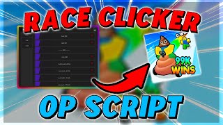 Race Clicker Script GUI  Hack AUTOWIN TELEPORT AUTOCLICK AUTOCRAFT WORKING PASTEBIN 2024 [upl. by Merkle]