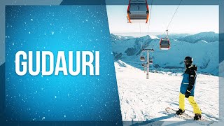 Gudauri ski resort in 90 seconds גודאורי גיאורגיה [upl. by Iah]