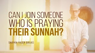 Can I Join Someone Who Is Praying Their Sunnah  Shaykh Yaser Birjas  Faith IQ [upl. by Verdi]