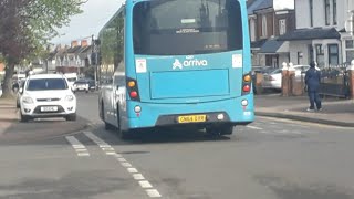 Arriva Kent amp Surrey Wrightbus Streetlite GN64 DXR 4261 Route 182 To Chatham Waterfront Bus Station [upl. by Ambur685]