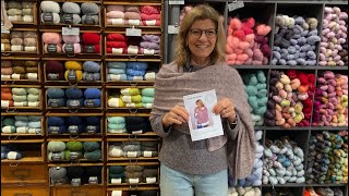 Wrap  Tuch  Stola aus Merinowolle stricken [upl. by Hallimaj]