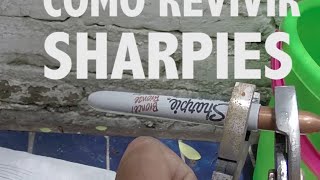 Como revivir un sharpie muy fácil [upl. by Ahsaten]