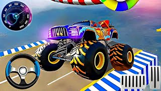 Monster Truck Mega Ramp Extreme Racing  Car Games  Monster Truck Stunts Racing TastyGames [upl. by Pansie]