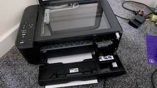 HOW TO CHECK CANON PIXMA CARTRIDGES amp CHANGING INK CARTRIDGES [upl. by Annora]