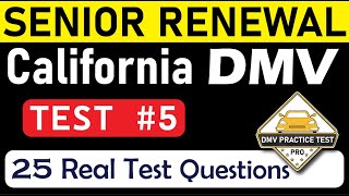 CALIFORNIA DMV WRITTEN TEST 2024   DMV Actual Test Paper  California DMV Permit Test 2024 TEST 5 [upl. by Drannel213]