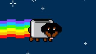 Nyan CatMeet Toaster Puppy [upl. by Tedric]