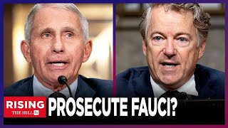 Anthony Fauci Referred For CRIMINAL Prosecution By Rand Paul Over Alleged GainofFunction LIES [upl. by Mattland]