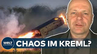 GNADENLOSE GEFECHTE IM DONBASS Chaos im Kreml  Fraktionen ringen um Strategie  WELT Analyse [upl. by Zorine]