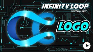 ⌘ INFINITY LOOP LOGO TUTORIAL COREL DRAW 🥨 [upl. by Brear]