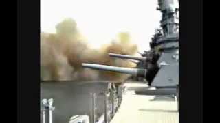 Ultimate Battleship Firing All Guns  Warship Firepower  Full Barrage [upl. by Cirred99]