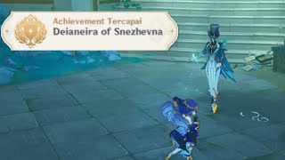 13 Deianeira Of Snezhevna  Hidden Achievement Legenda Lokal • Genshin Impact 42 [upl. by Nilok]