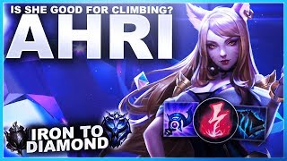 IS AHRI GOOD FOR CLIMBING SOLOQ  Iron to Diamond  League of Legends [upl. by Puritan]