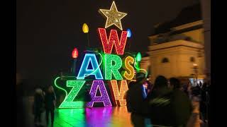 Warsaw  Christmas Hyperlapse [upl. by Javler]