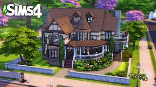 Base Game Victorian  The Sims 4 Speed Build [upl. by Rumery]