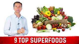 Top 9 Superfoods on the Planet – Dr Berg [upl. by Faires]