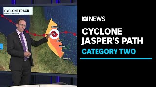 Tropical Cyclone Jasper heading toward Port Douglas Queensland  ABC News [upl. by Almat733]