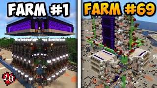 I ACTUALLY Built Every Farm in Hardcore Minecraft Part 12 [upl. by Faludi]