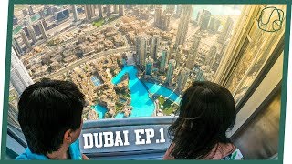 SUBIR O PRÉDIO MAIS ALTO DO MUNDO É CARO DEMAIS DUBAI EP1 [upl. by Heather]