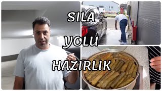 SILA YOLU HAZIRLIK  GECE HASTANEYE GÖTÜRDÜK ANNEM’in ELLERİNDEN SARMA VE POĞAÇA [upl. by Madella]