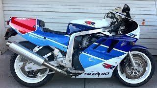 SUZUKI GSXR 750RK 80s90s Rare Mint Condition [upl. by Brena182]