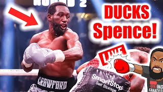 Boxing Fanatico Live Ep58 Terence Crawford DUCKS Errol Spence [upl. by Anoirb]