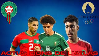 CHADI RIAD à CRYSTAL PALACE  HAKIMI amp BEN SEGHIR aux JO 2024 Actus Lions de lAtlas [upl. by Nylde]