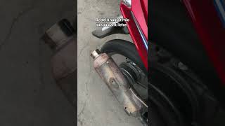 Knalpot mio ori bedel yamahamio miomodifikasi miosporty mio5tl [upl. by Margreta965]