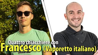 Francesco di Vaporetto Italiano  Diretta 22 [upl. by Arakahs868]