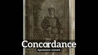 What is Concordance  How Does Concordance Look  How to Say Concordance in English [upl. by Bonis]