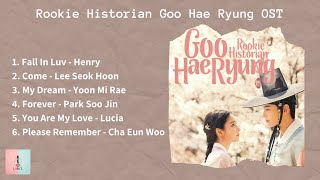 FULL ALBUM  Rookie Historian Goo Hae Ryung OST 신입사관 구해령 OST [upl. by Jemima]