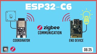 How to configure ESP32C6 as a Zigbee CoordinatorEnd Device [upl. by Noak184]