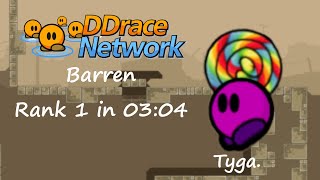 Teeworlds  Barren Rank 1 in 0304 by Tyga [upl. by Haggi563]