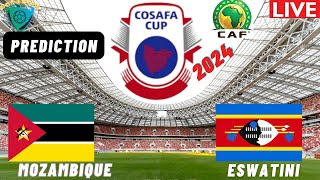 Mozambique vs Eswatini COSAFA Cup 2024 Football Match Preview  Who will win [upl. by Ellenod]