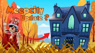 Repost 🍁Meepcity Update🍁 meepcity roblox meepcityroblox fall lateautumn november [upl. by Ruthann]