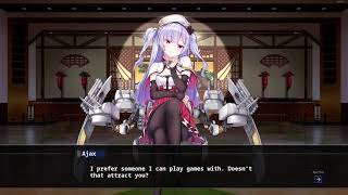 Azur Lane  Crosswave Ajax Marriage Scene [upl. by Enomaj]