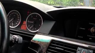 BMW E60 530D turbo sound dźwięk turbiny [upl. by Bolitho175]