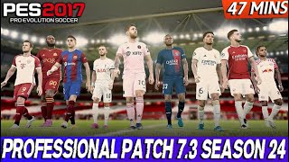 HOW TO DOWNLOAD AND INSTALL PES 2017 PROFESSIONAL PATCH INSTALLATION SEASON 2024 [upl. by Asinla]