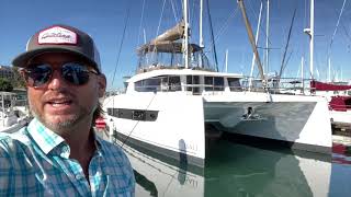 Bali Catamarans 48 Sailing Yacht Guided Tour Review By Ian Van Tuyl at Cruising Yachts Bali Dealer [upl. by Jenkel]